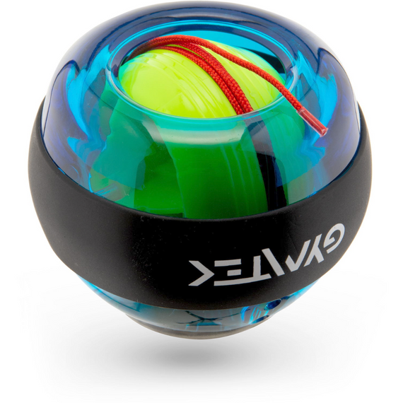 Гіроскопічний тренажер Gymtek Power Ball голубий | Зображення 3