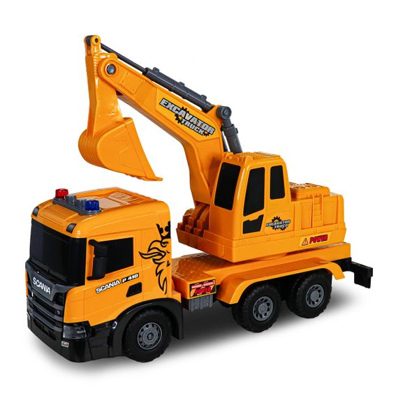 Scania Екскаватор - Модель для Великих Завдань (Світло та Звук)