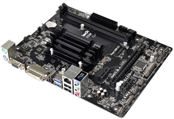 Материнская плата ASRock J3355M CPU Celeron J3355 (2.5 GHz)DC 2xDDR3 HDMI-VGA mATX (J3355M) | Зображення 2