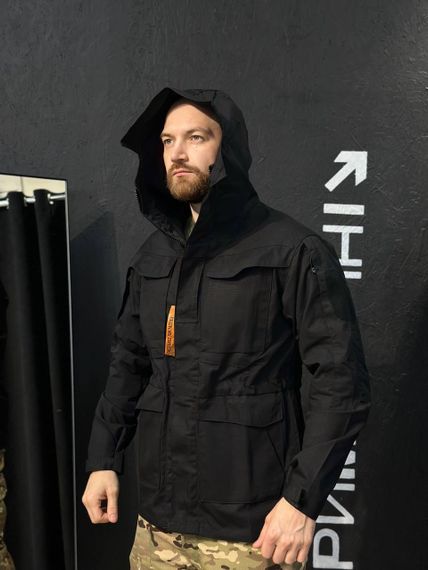 Тактична Військова куртка Чорний Tactical Series 5.0 Black | Зображення 2