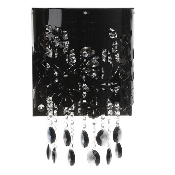 Бра настенное накладное BR-01 261W/2 BK+BK