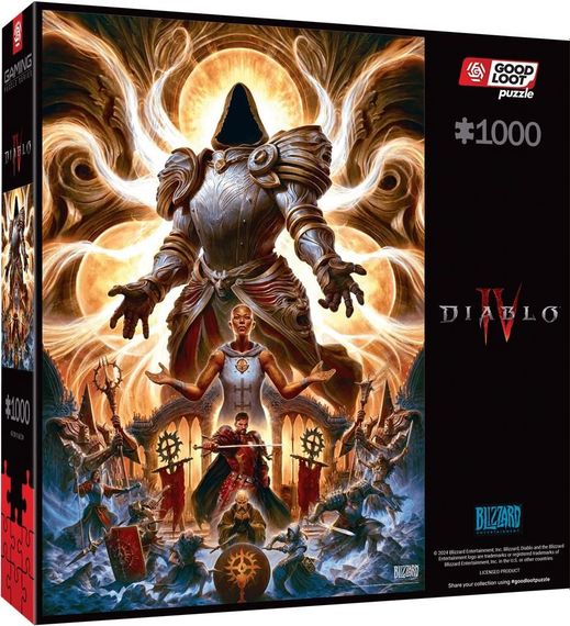 Пазл GoodLoot Diablo IV Inarius Puzzles The Father 1000 ел. (5908305247326) | Зображення 3