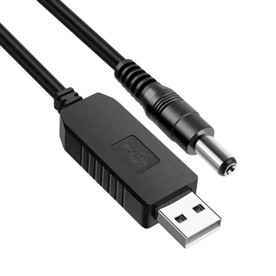 Кабель USB-DC для живлення роутера/модему (9В) від PowerBank / Перехідник для Wi-Fi / Адаптер для модему | Зображення 3