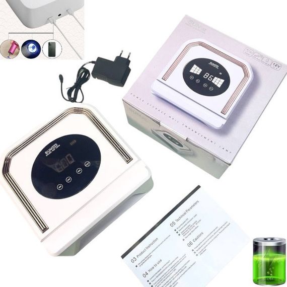 Лампа для нігтів UV LAMP SUN Y31 Сушарка для гель лаку на акумуляторі, Лампа для сушіння гель-лаку будинку | Зображення 2