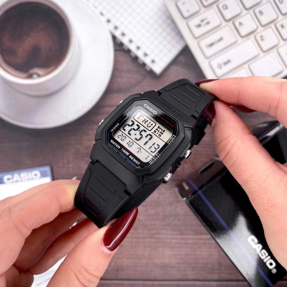 Чоловічий годинник Casio W-800H-1A | Зображення 7