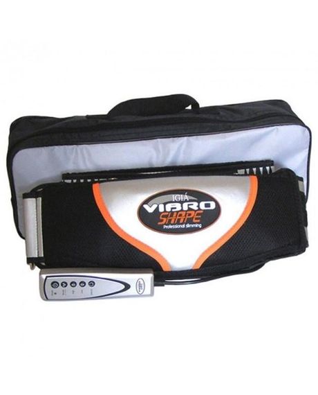 Пояс вібромасажер Vibro Shape EL-320-6 з пультом, 5 програм інтенсивності масажу + прогрів | Зображення 1