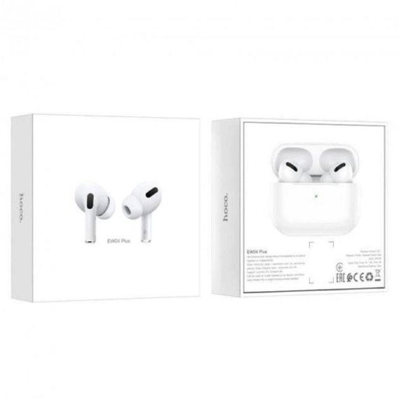 Беспроводные наушники HOCO EW04 Plus True wireless BT headset White | Зображення 6
