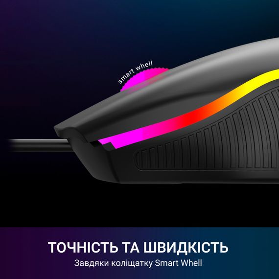 Мишка GamePro GM117 USB Black (GM117) | Зображення 6