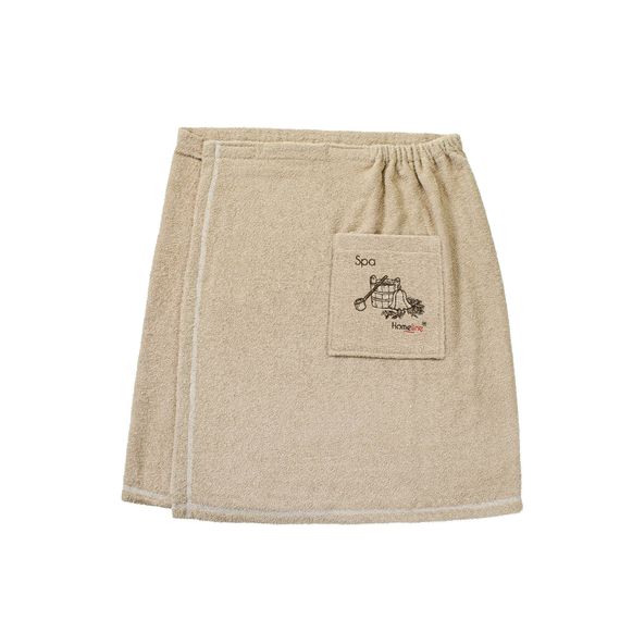 Спідниця / Сарафан сауна Home Line 85047 Україна XXL  Бавовна Бежевий