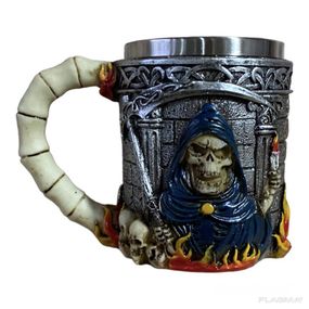 Кружка Чашка 3D Смерть с Косой 400ml