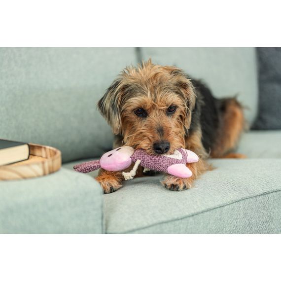 Іграшка Trixie для собак Заяєць тканина і плюш 24 см | Зображення 2