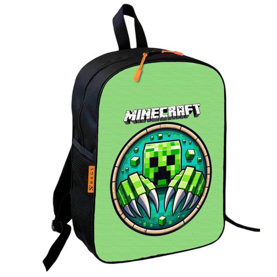 Школьный рюкзак детский Minecraft + Сумка для обуви спортивной формы рюкзак-мешок  для мальчика (01737) | Зображення 4