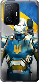 Чехол на Xiaomi 11T Pro Украинский киборг "980u-2552-17620"