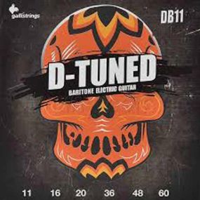 Струни для електрогітари Gallistrings DB11 (.011-.060), D-Tuned, Steel/Nickel