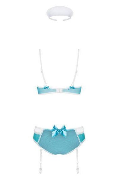Костюм медсестры Obsessive 834-CST-6 S/M Sex Aura | Зображення 1