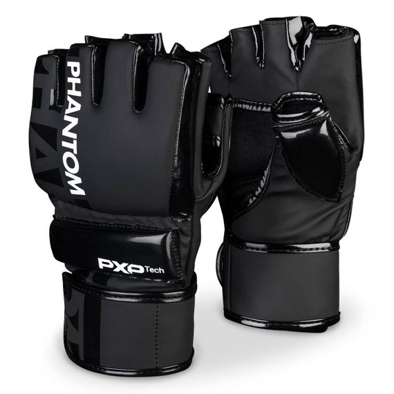 Рукавиці для ММА Phantom APEX Hybrid Black S/M | Зображення 1