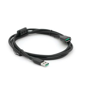Удлинитель VEGGIEG V-U105,USB 2.0 AM/AF,1.0m,Black,Пакет