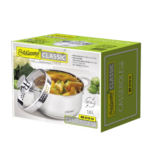 Каструля 1,6л d16см MR-3510-16 Maestro | Зображення 3