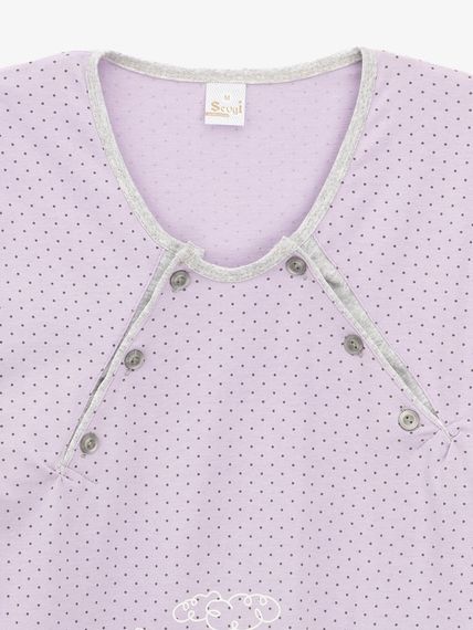 Нічна сорочка жіноча 379 L Фіолетовий shop (2000999565120) | Зображення 1