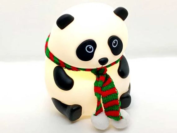 Ночник Панда с сенсорным RGB-свечением | Зображення 1