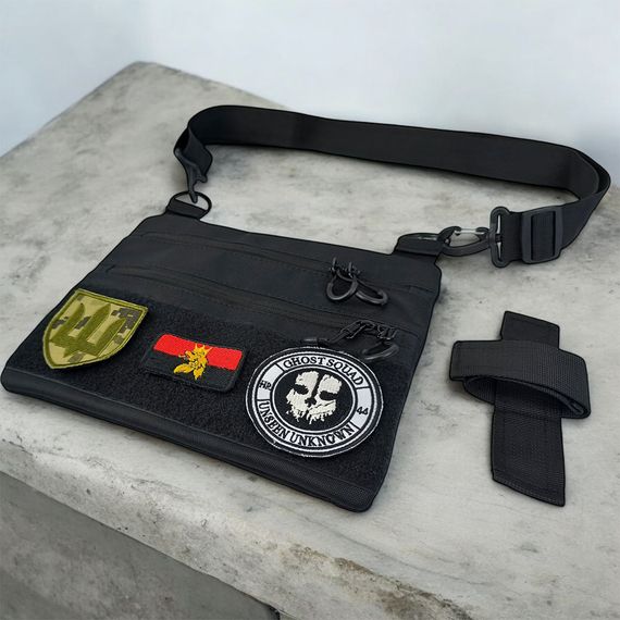 Чоловіча невеличка сумка месенджер для військових, Сумка чоловіча брезентова military WB-85 | Зображення 9