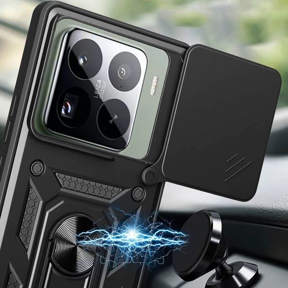 Ударопрочный чехол Camshield Serge Ring для Xiaomi 15 Pro | Зображення 3