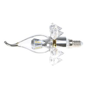 Лампа светодиодная E14 LED 5W 20 pcs NW CL37-A SMD2835 (silver) 220V