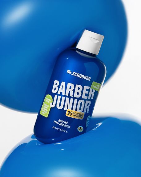Детский гель для душа Mr. Scrubber Barber Junior (200 ml) | Зображення 1