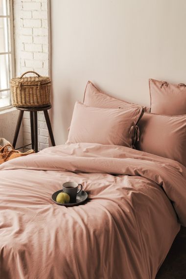 Постельное белье  Issimo Savanna Poplin 200 х 220 см Apricot