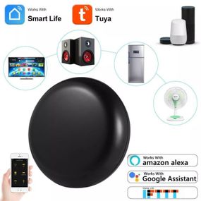 Универсальный умный IR пульт круглый WiFi google assistant Tuya