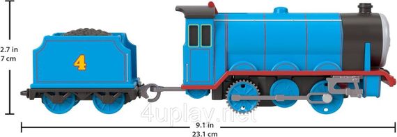 Классический моторизованный поезд Гордон из юбилейной серии к 80-летию Thomas & Friends Оригинал Fisher-Price | Зображення 2
