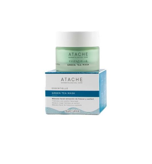 Омоложуюча маска ATACHE Essentielle Reafirming Mask Green Tea (50 ml) | Зображення 1