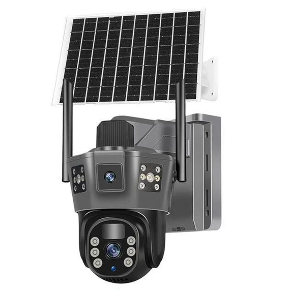 Камера на 3 линзы 4G / солнечная панель SD 35-4G