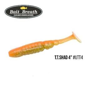 Силиконовая приманка, Съедобный силикон Bait Breath T.T.Shad 4" (6 шт) (UTT4)