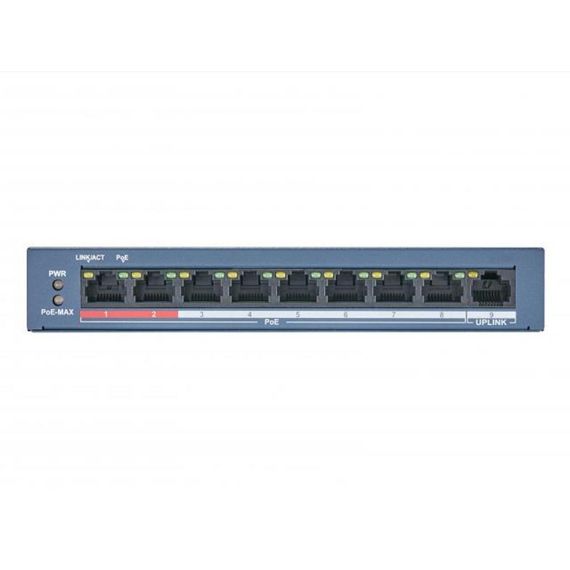 Комутатор мережевий Hikvision DS-3E0109P-E/M(B) | Зображення 1