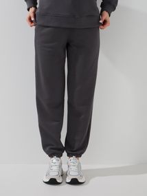 Спортивні штани однотонні жіночі GENUA G01142-0001K 2XL Графітовий shop (2000999486548)