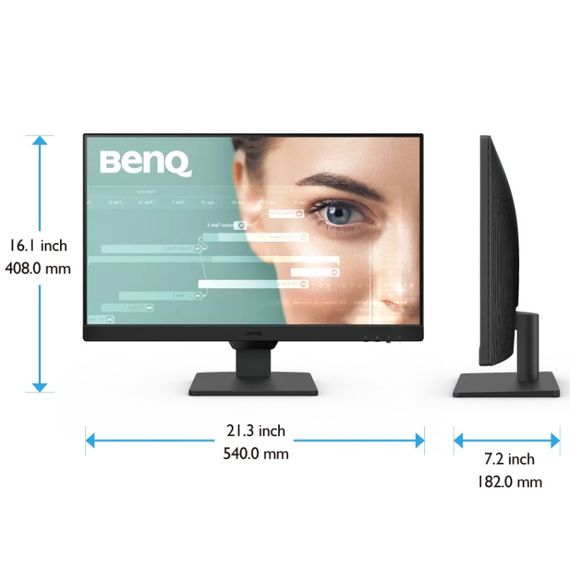 TFT 23.8" BenQ GW2490, IPS, 100Hz, 2хHDMI, DP, колонки, чорний | Зображення 5