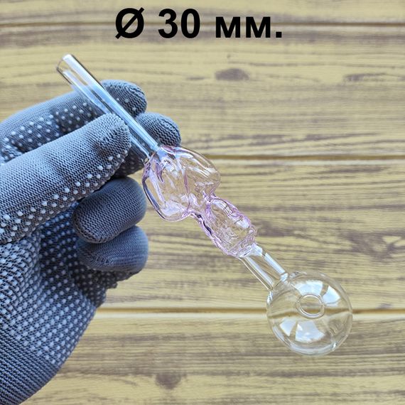 Стеклянная трубка Lady Oil Rose