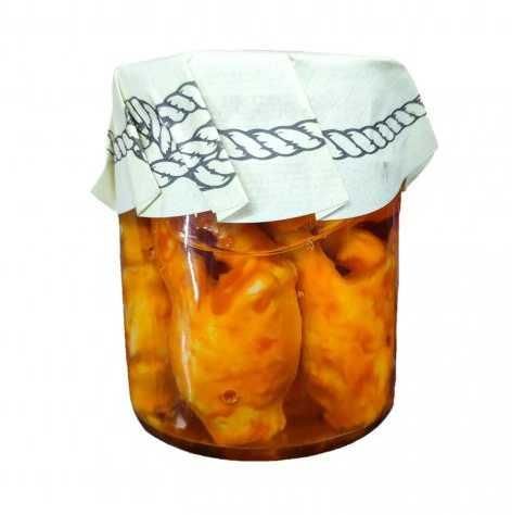 Клішні краба в олії (сурімі) Versu 225 г (скло) | Зображення 1