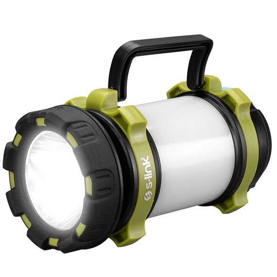 Ліхтар акумуляторний S-link SL-F261 5WLed+40 SMD+20 Red Led 3000mAh USB+Powerbank | Зображення 1