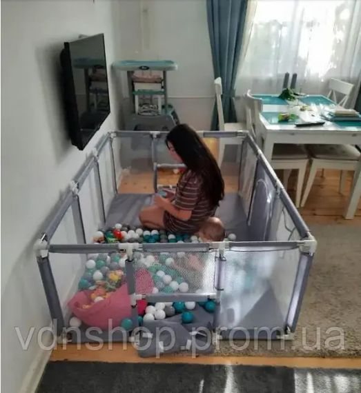 Дитячий манеж-ігрова зона 180×120 см | Зображення 1