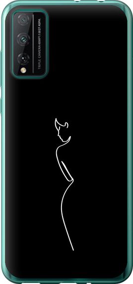 Чехол на Huawei Honor Play 4T Pro Силуэт1 "4590u-1914-17620"