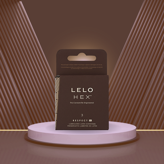 Упаковка 3 шт. LELO HEX Respect XL – більше простору, більше впевненості