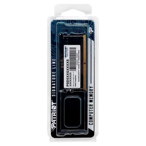 Модуль пам'яті для ноутбука SoDIMM DDR5 8GB 4800 MHz Patriot (PSD58G480041S) | Зображення 2