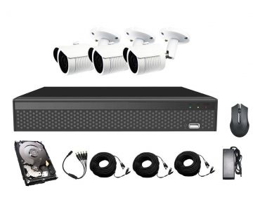 Комплект видеонаблюдения CoVi Security ADH-3W KIT  HDD500