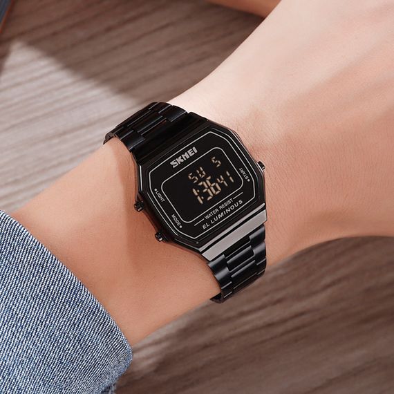 Чоловічий годинник Skmei 1647BK Black | Зображення 3