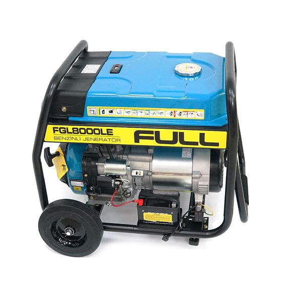 Генератор бензиновый FULL FGL 8000LE, 1-фазный 230V, 50Hz, 8.1kVA/6.5kW | Зображення 3