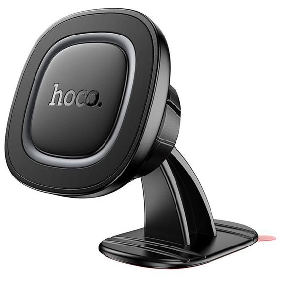 Автодержатель Hoco H73 Crown magnetic (center console) Black / Metal gray