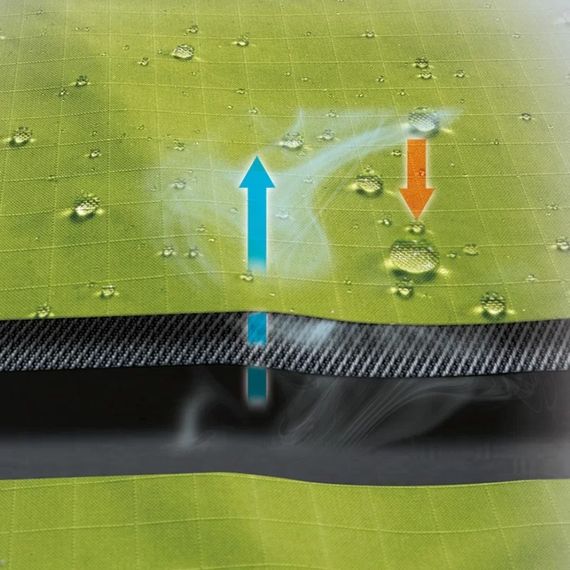 Куртка акумуляторна з вентиляцією Makita DFJ212Z2XL (LXT, CXT, без акумуляторів та зарядного пристрою) | Зображення 6