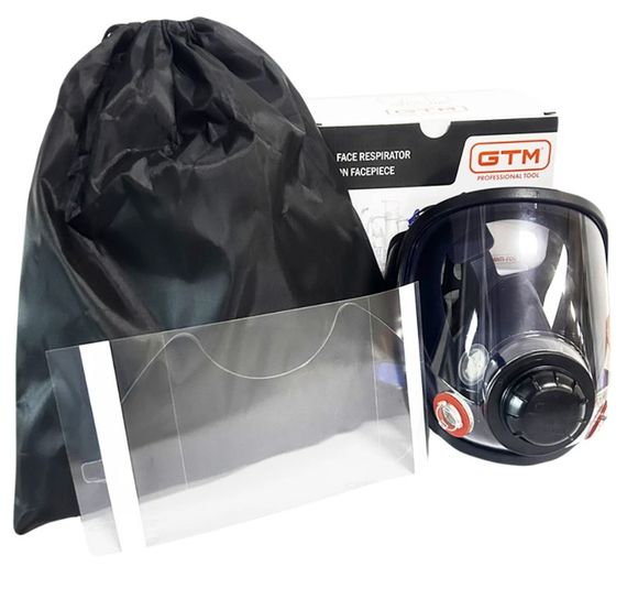 Захисна повнолицьова маска GTM FFS690M без фільтрів розмір M (FFS690M) | Зображення 1